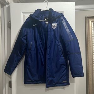 Mens winter Nike American soccer winter jacket
